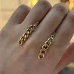 گوشواره مدل کارتیه - Image 2