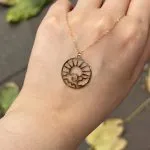 گردنبند لیزری مدل خورشید - Image 2