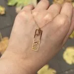 گردنبند لیزری مدل خورشید - Image 2