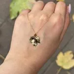 گردنبند لیزری مدل برگ - Image 2