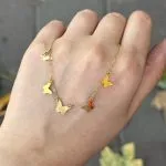 گردنبند لیزری مدل پروانه - Image 2